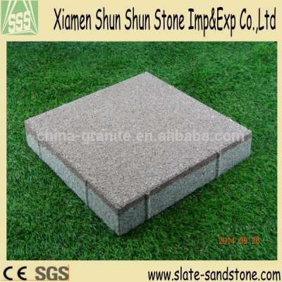 Low carbon emission ceramic water permeable brick/tile