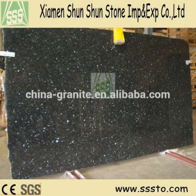 Imported blue granite full polished slab emerald pearl