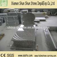 China G664 European Style Granite Tombstone